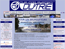 Tablet Screenshot of dutrie.com